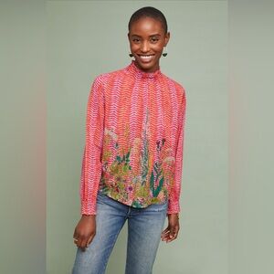 Anthropologie Bl-nk Blouse